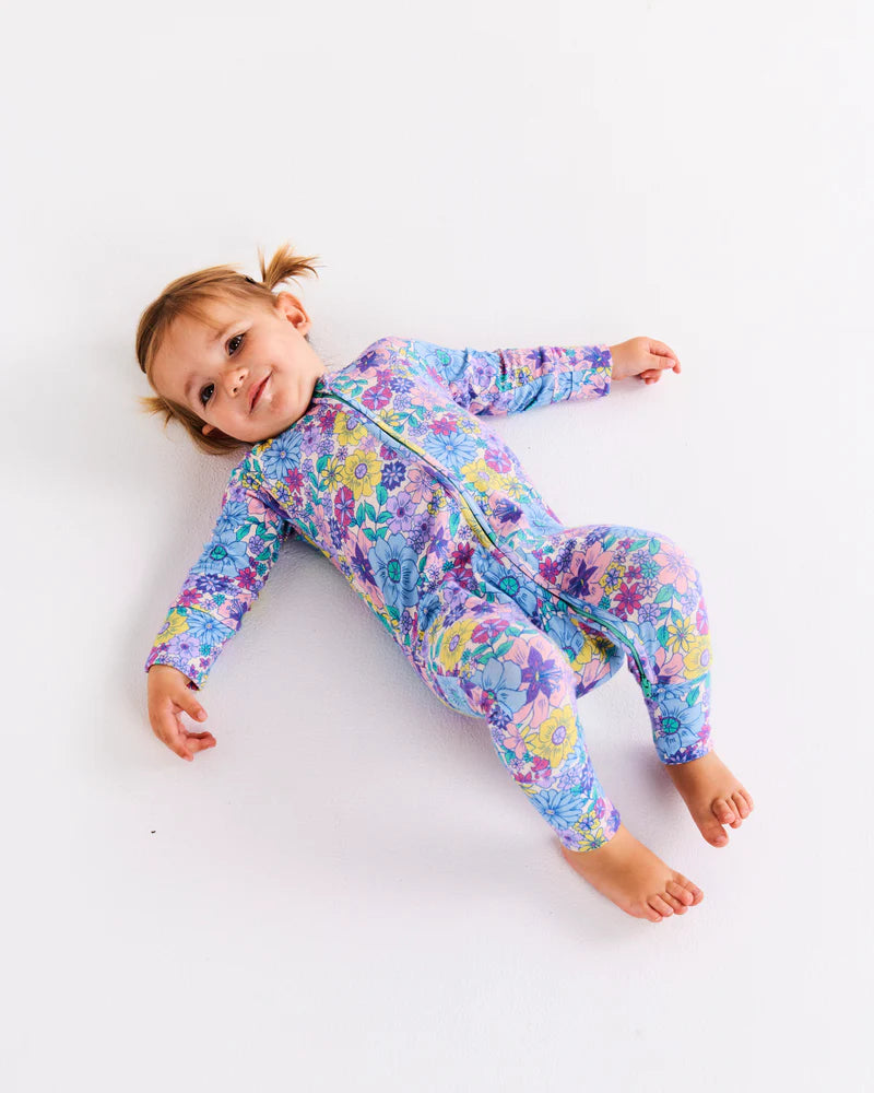 Kip and Co Organic Long Sleeve Zip Romper