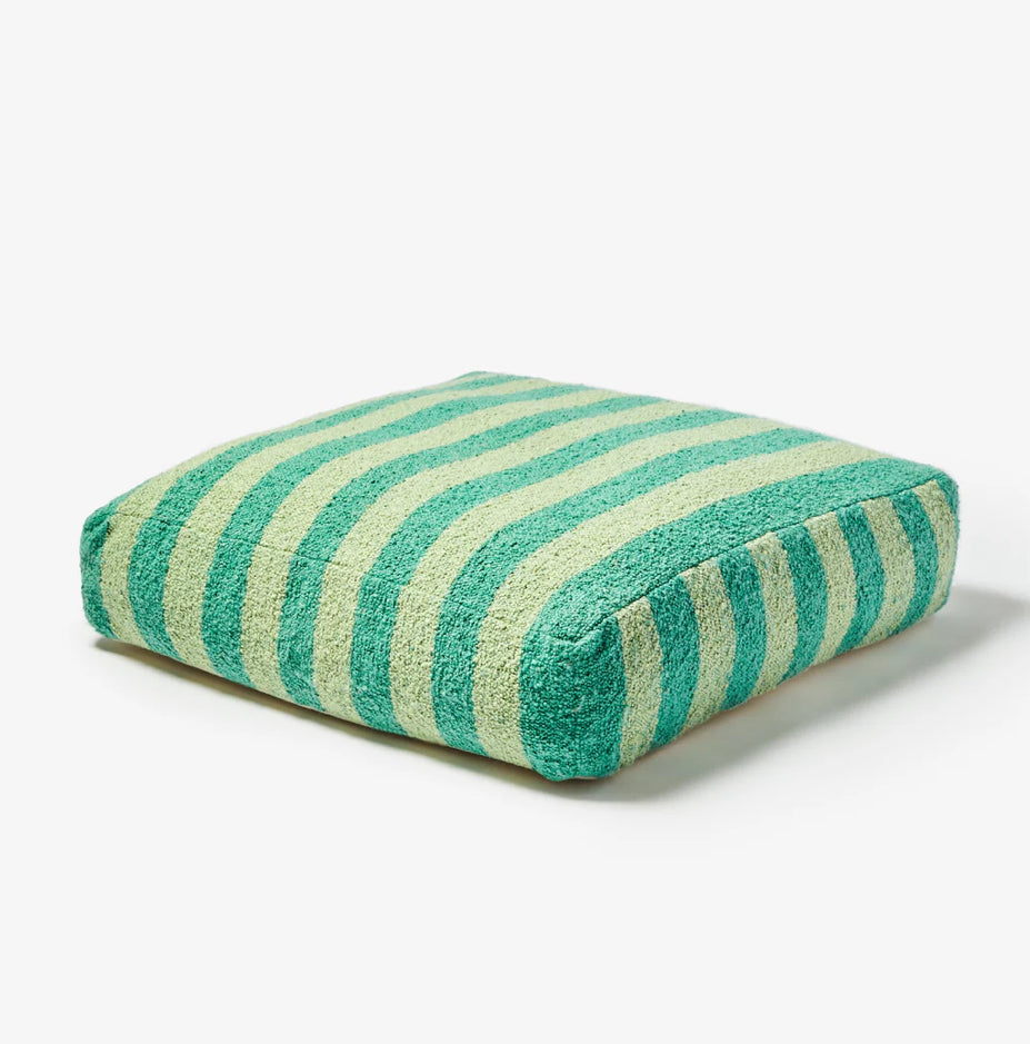 Bonnie and Neil Boucle Stripe Floor Cushion