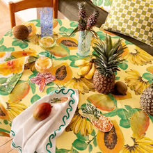Fruit Salad Linen Tablecloth