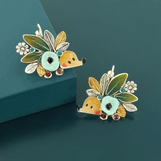 Taratata Jewellery - Mini Blue Lever Back Earrings