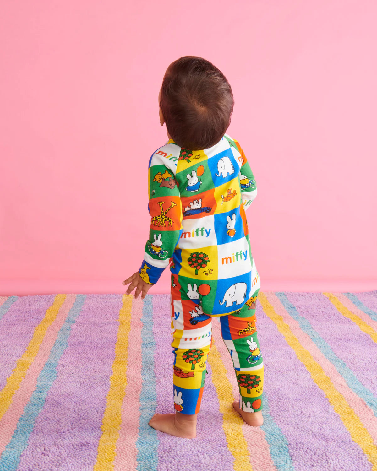 KIP&CO X MIFFY Miffy’s Adventures Organic Long Sleeve Zip Romper