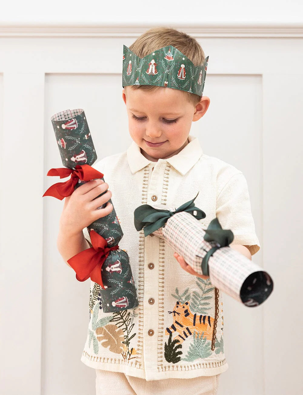 Bespoke Christmas Cracker Set - Mr and Mrs Claus
