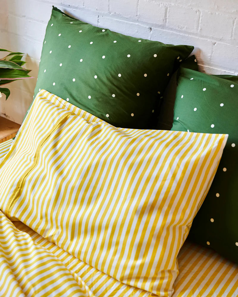 Polkadot Cactus Cotton Pillowcases
