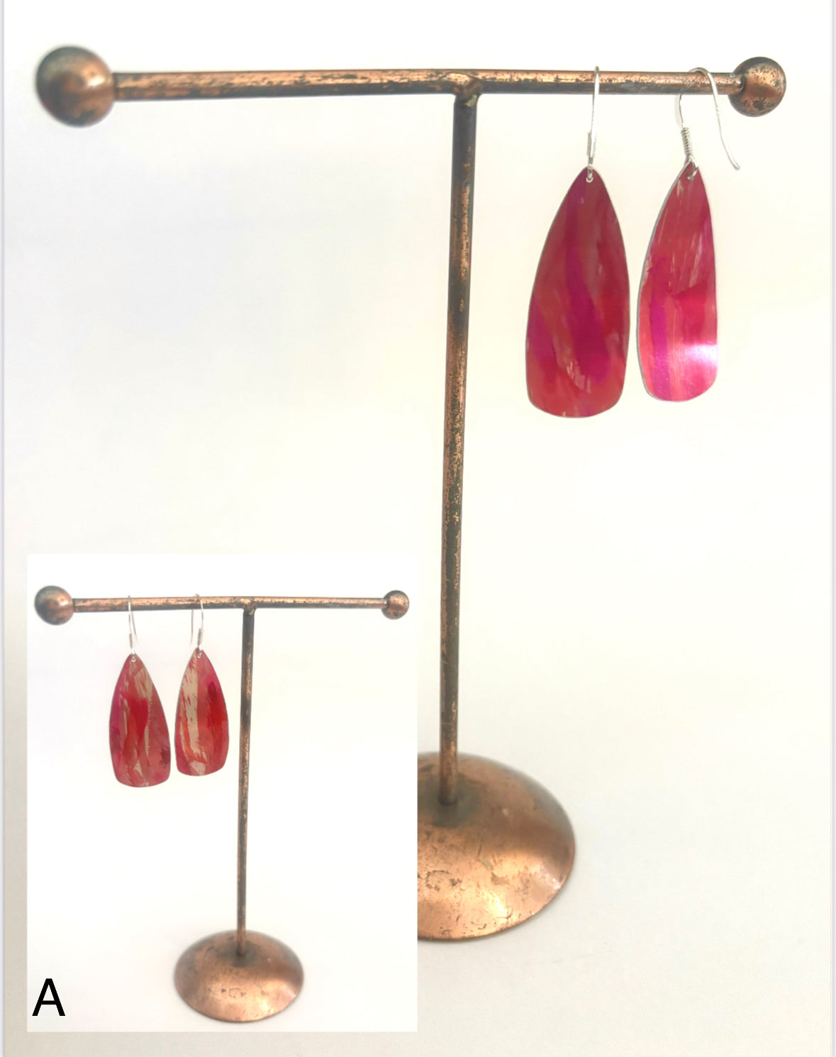 Dilkes-Hoffman Anodised Aluminium Earrings - large