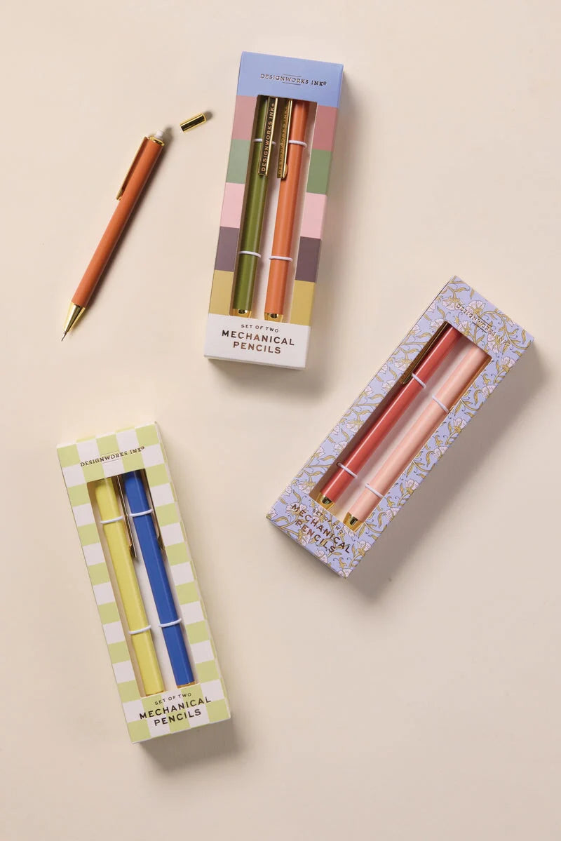 Mechanical Pencils Set of 2 - Rosewood and Blush