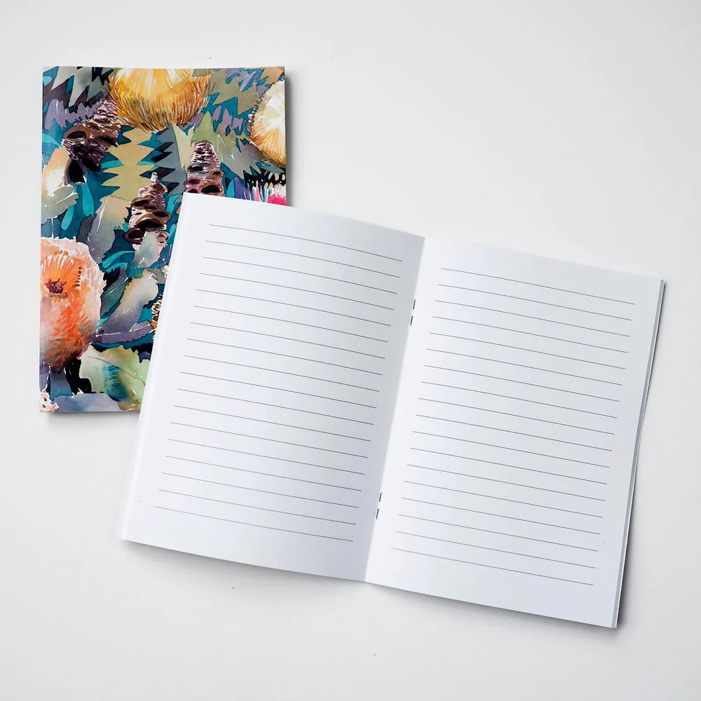 Natalie Martin Ruled/Blank A5 notebook