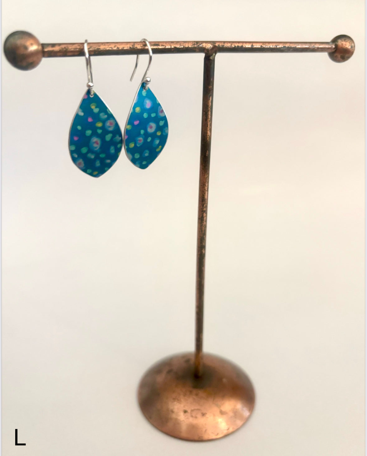 Dilkes-Hoffman Anodised Aluminium Earrings - medium size