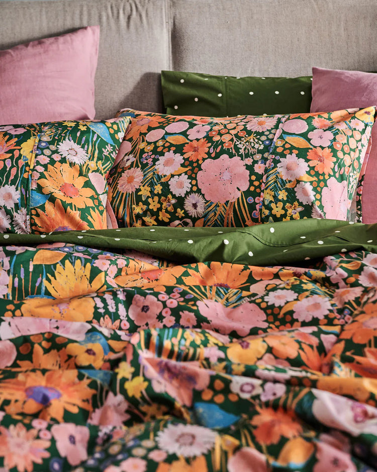 Field of Dreams Eden Organic Cotton Quilt Cover