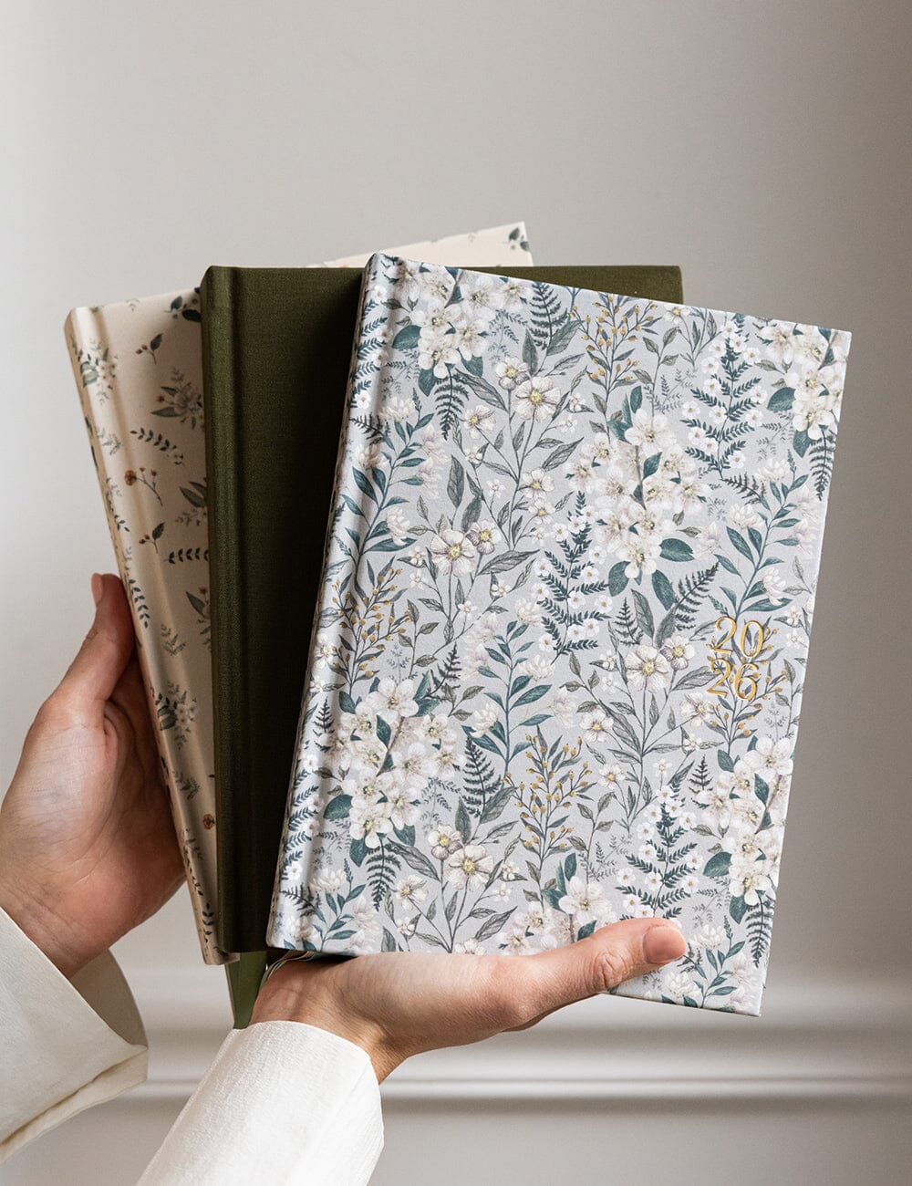 Bespoke Desktop 2026 Planner - Ivory Garden