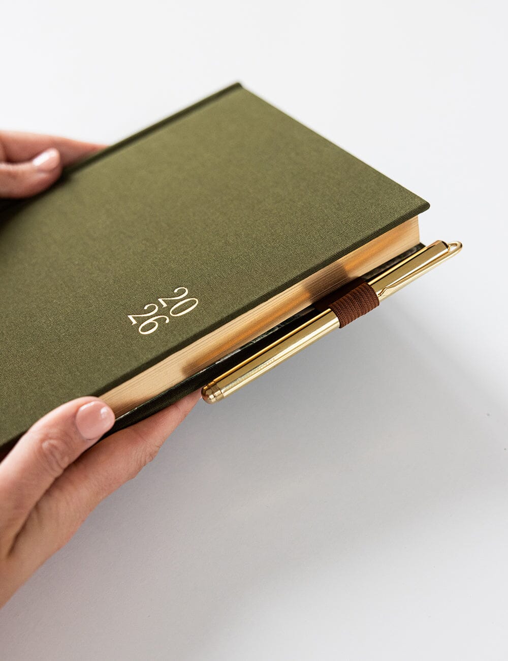 Bespoke Desktop 2026 Planner - Hunter Green