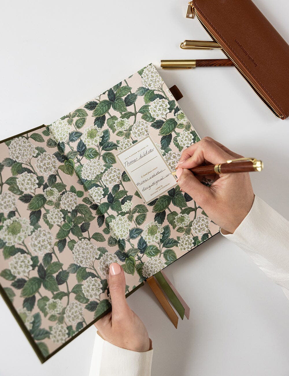Bespoke Desktop 2026 Planner - Hunter Green