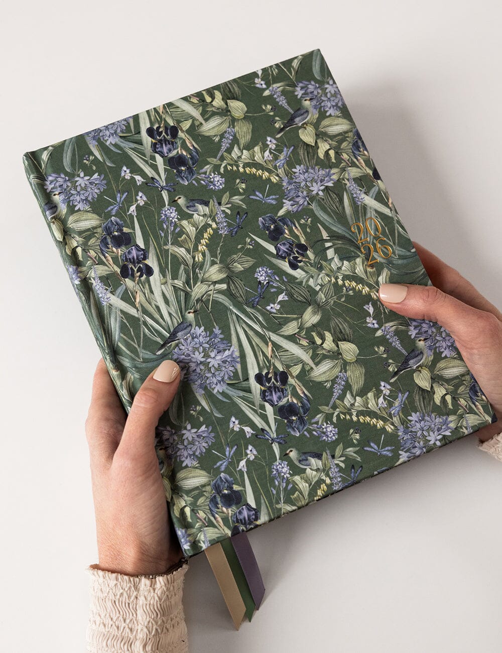 Bespoke Large Day to a Page 2026 Planner - Indigo Haven