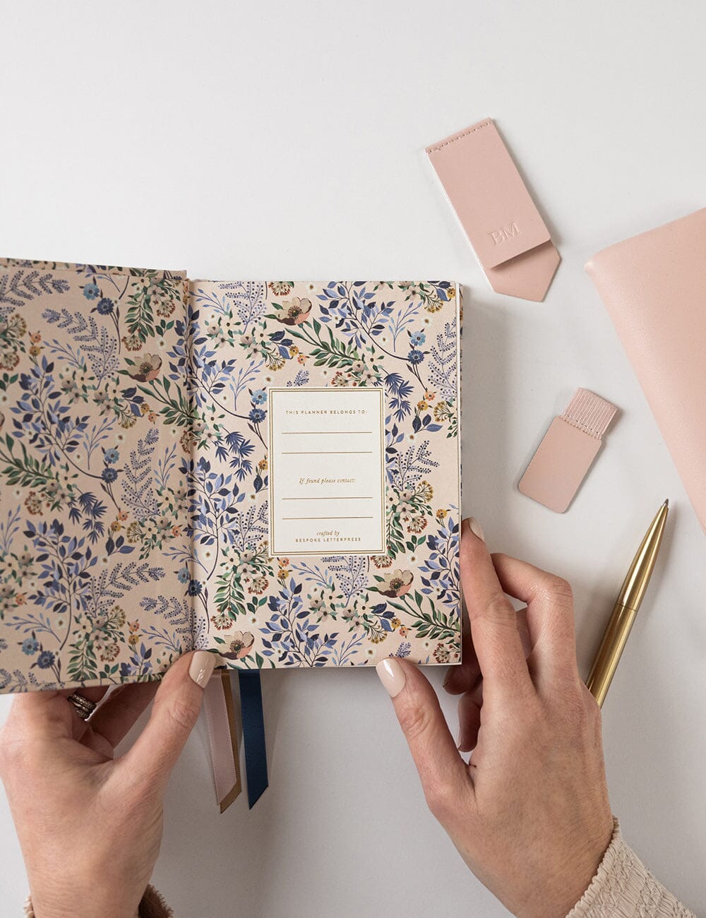 Bespoke Day to a Page 2026 Planner - Bluebuds