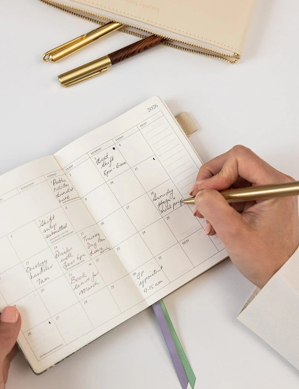 Bespoke 2026 Pocket Planner - Summer Perennials