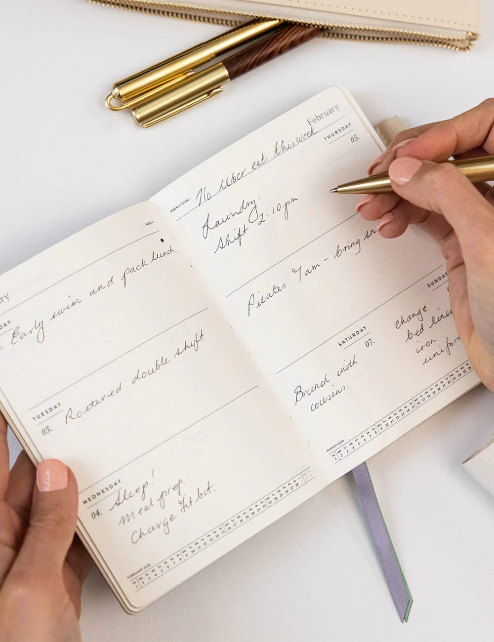 Bespoke 2026 Pocket Planner - Summer Perennials