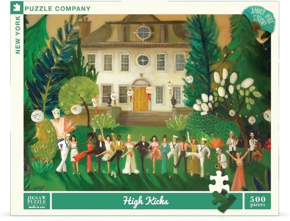 New York Puzzle Company - 500 piece puzzle - High Kicks
