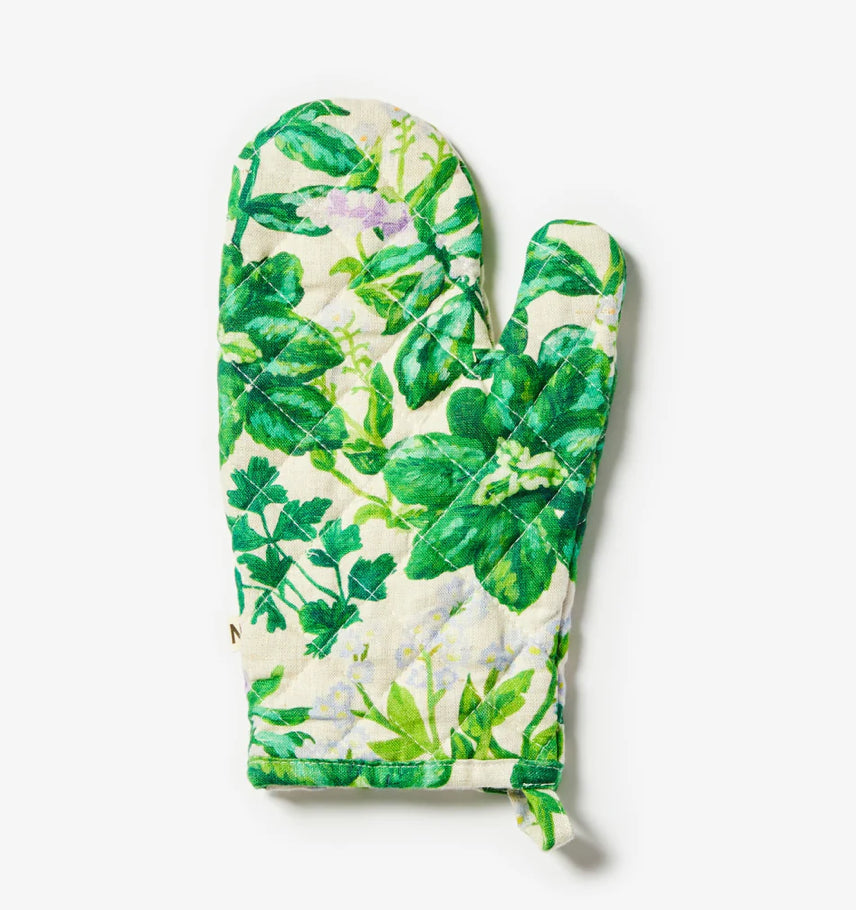 Bonnie and Neil Oven Mitt