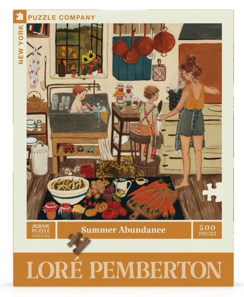 New York Puzzle Company - 500 piece puzzle - Summer Abundance