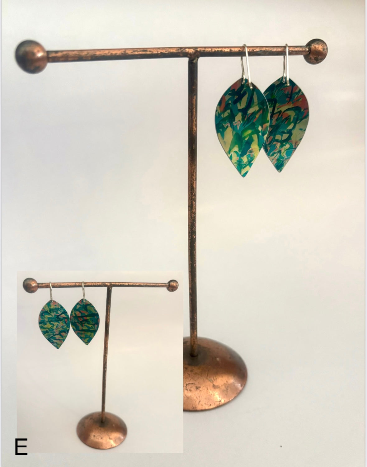 Dilkes-Hoffman Anodised Aluminium Earrings - large