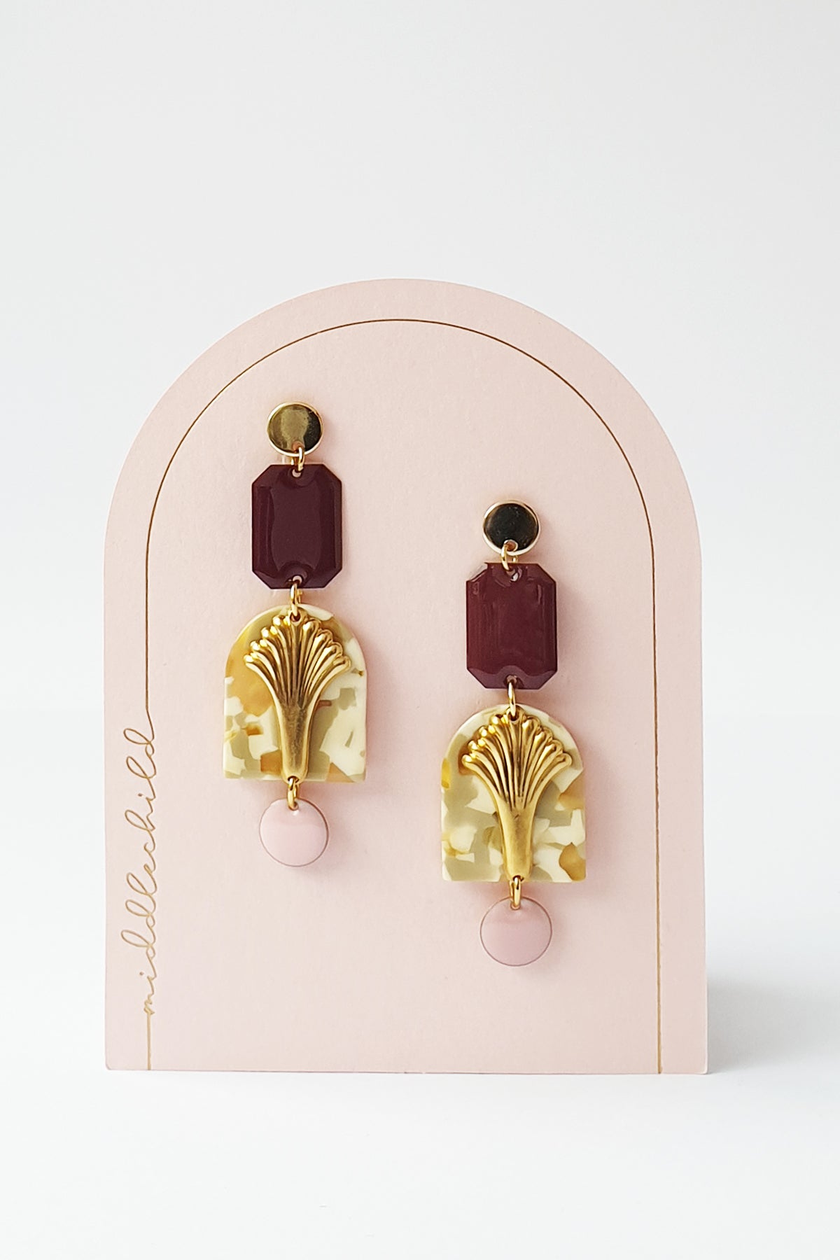 Middle Child Earrings - Atrium (Macadamia)