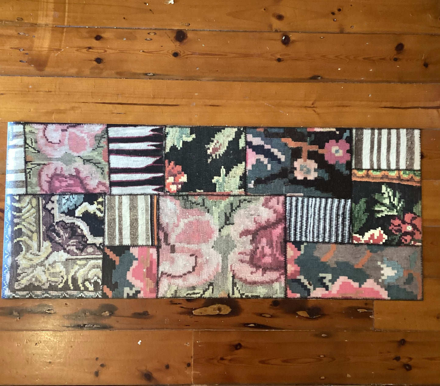 Beija Flor - Kilim Vinyl Runner (50cm x 120cm)