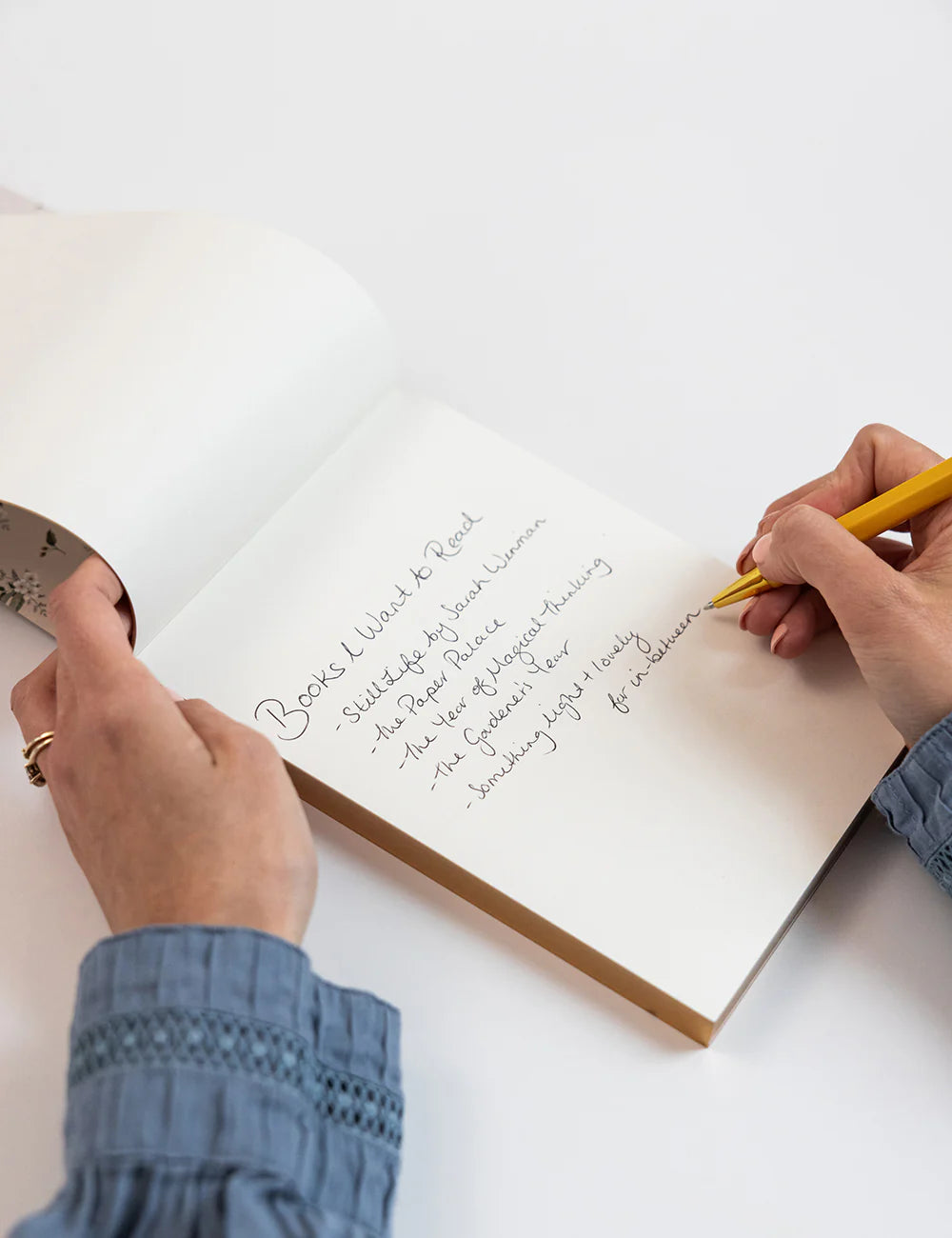 Bespoke Letterpress - Button Fern Notepad Desktop Jotter