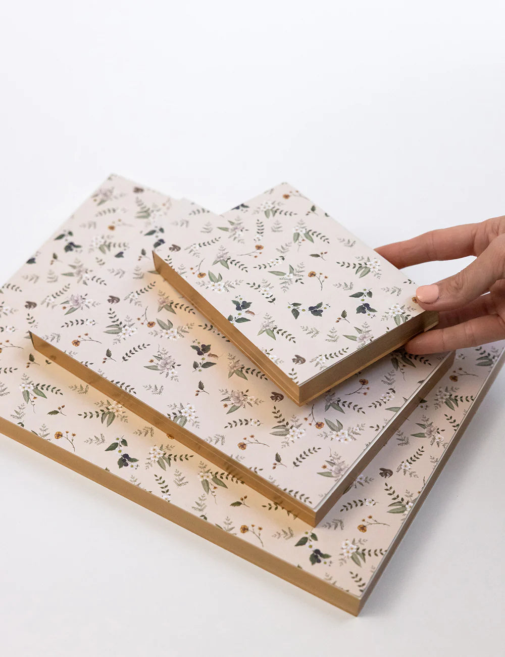 Bespoke Letterpress - Button Fern Notepad Desktop Jotter