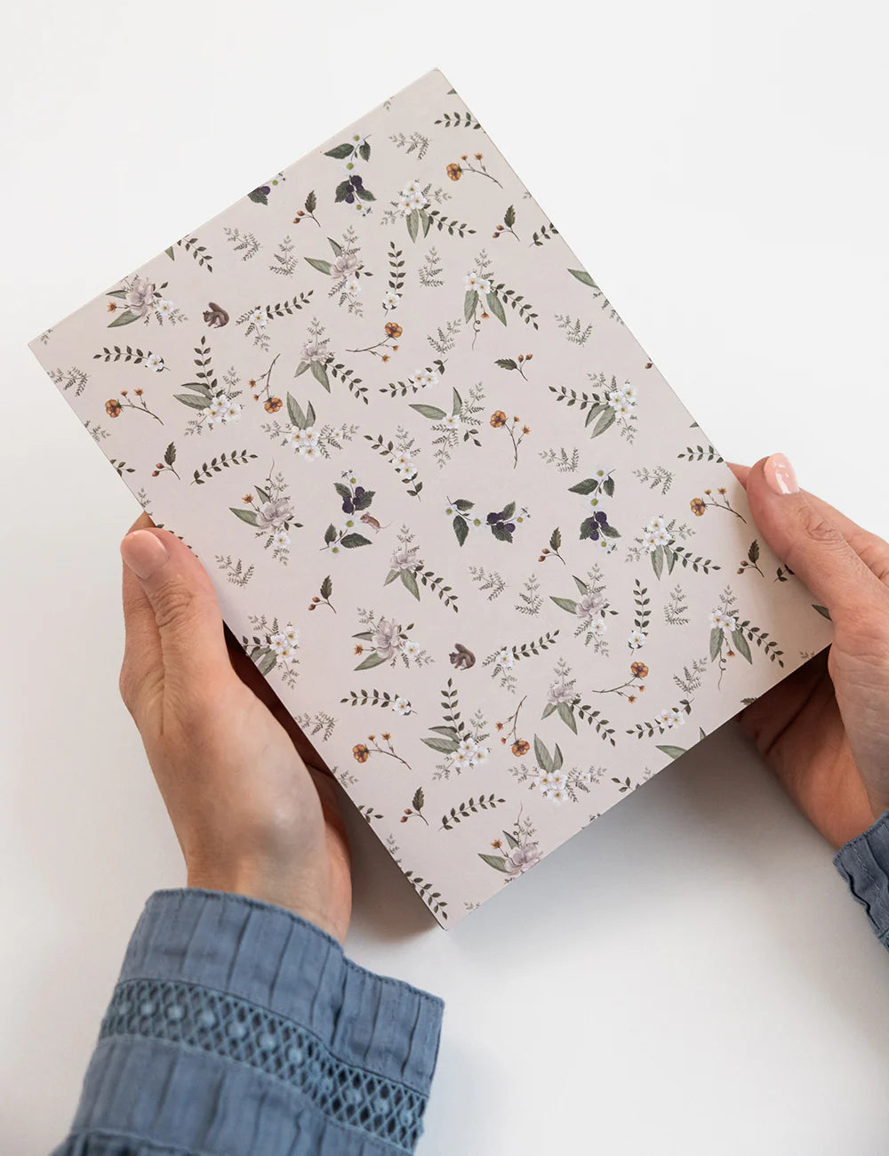 Bespoke Letterpress - Button Fern Notepad Desktop Jotter