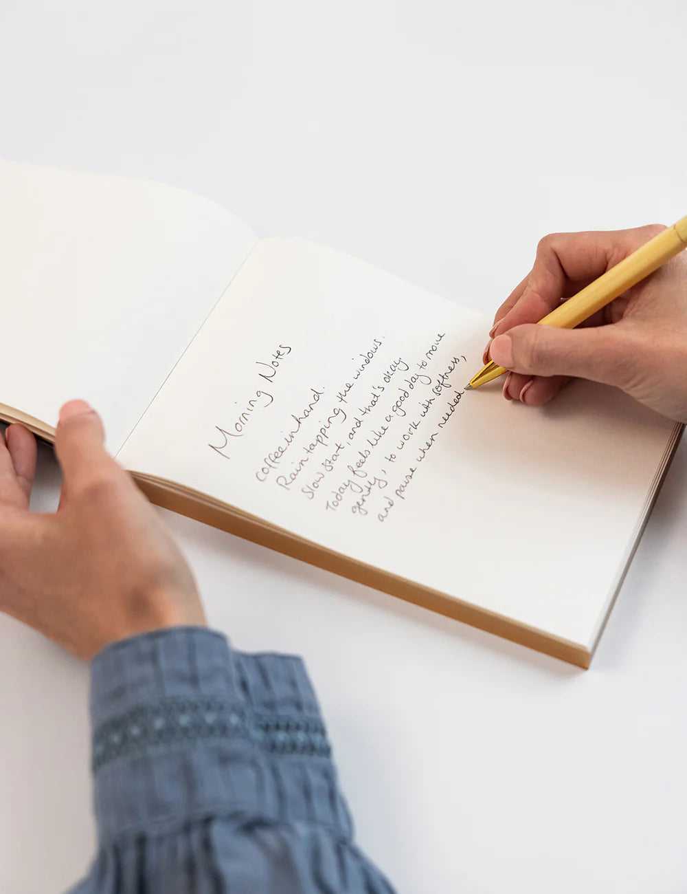 Bespoke Letterpress - Dusk in Bloom Notepad Desktop Jotter