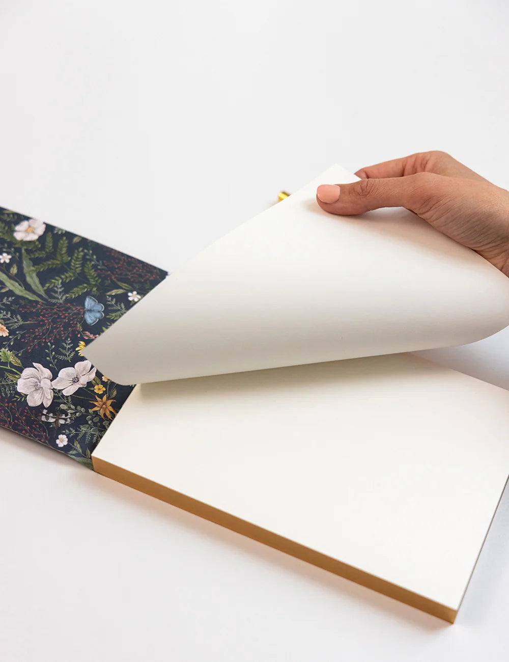 Bespoke Letterpress - Dusk in Bloom Notepad Desktop Jotter