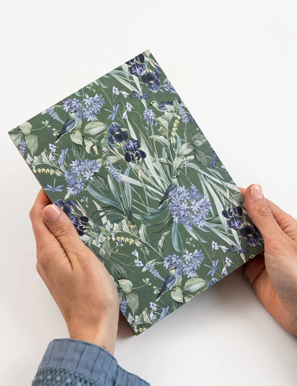 Bespoke Letterpress - Indigo Haven Notepad Desktop Jotter
