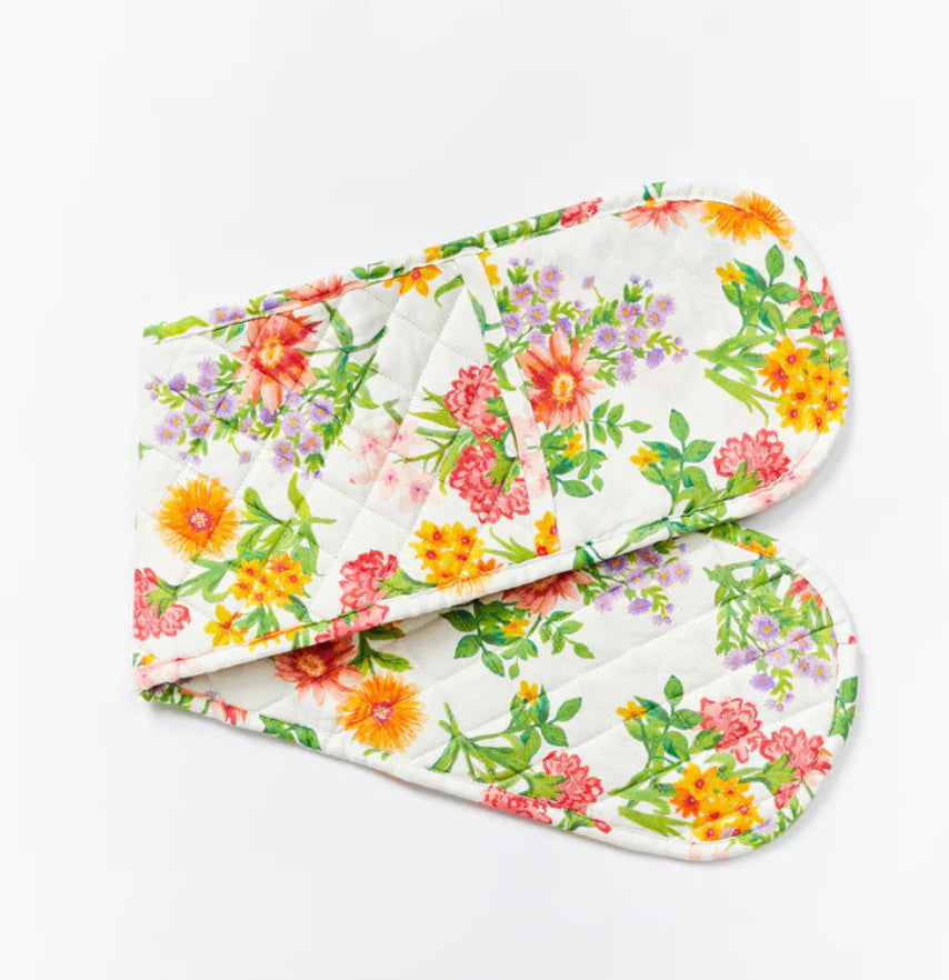 Bonnie and Neil Long Oven Glove - Pot Holder