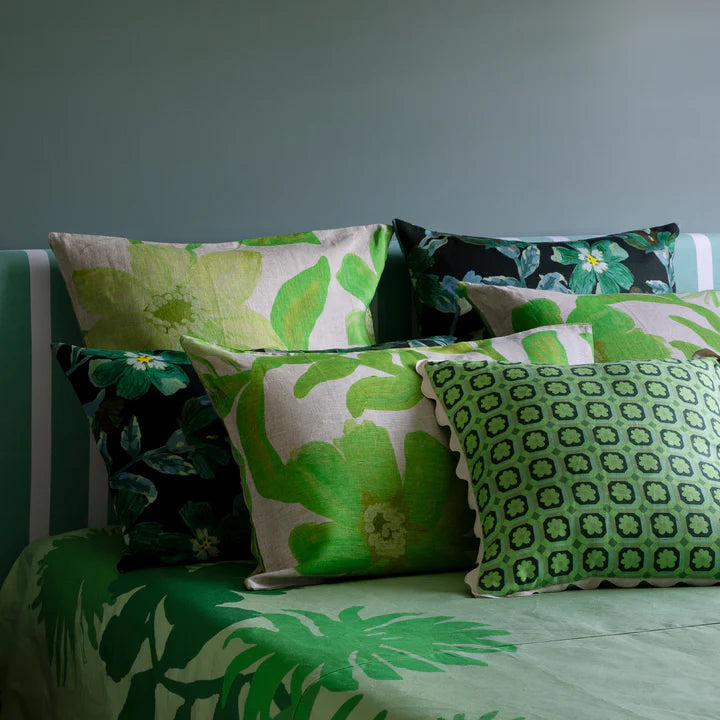 Cornflower Green Standard Pillowcases