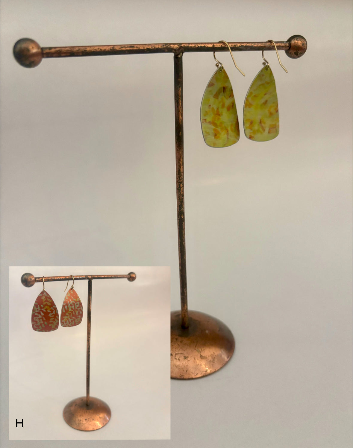 Dilkes-Hoffman Anodised Aluminium Earrings - large