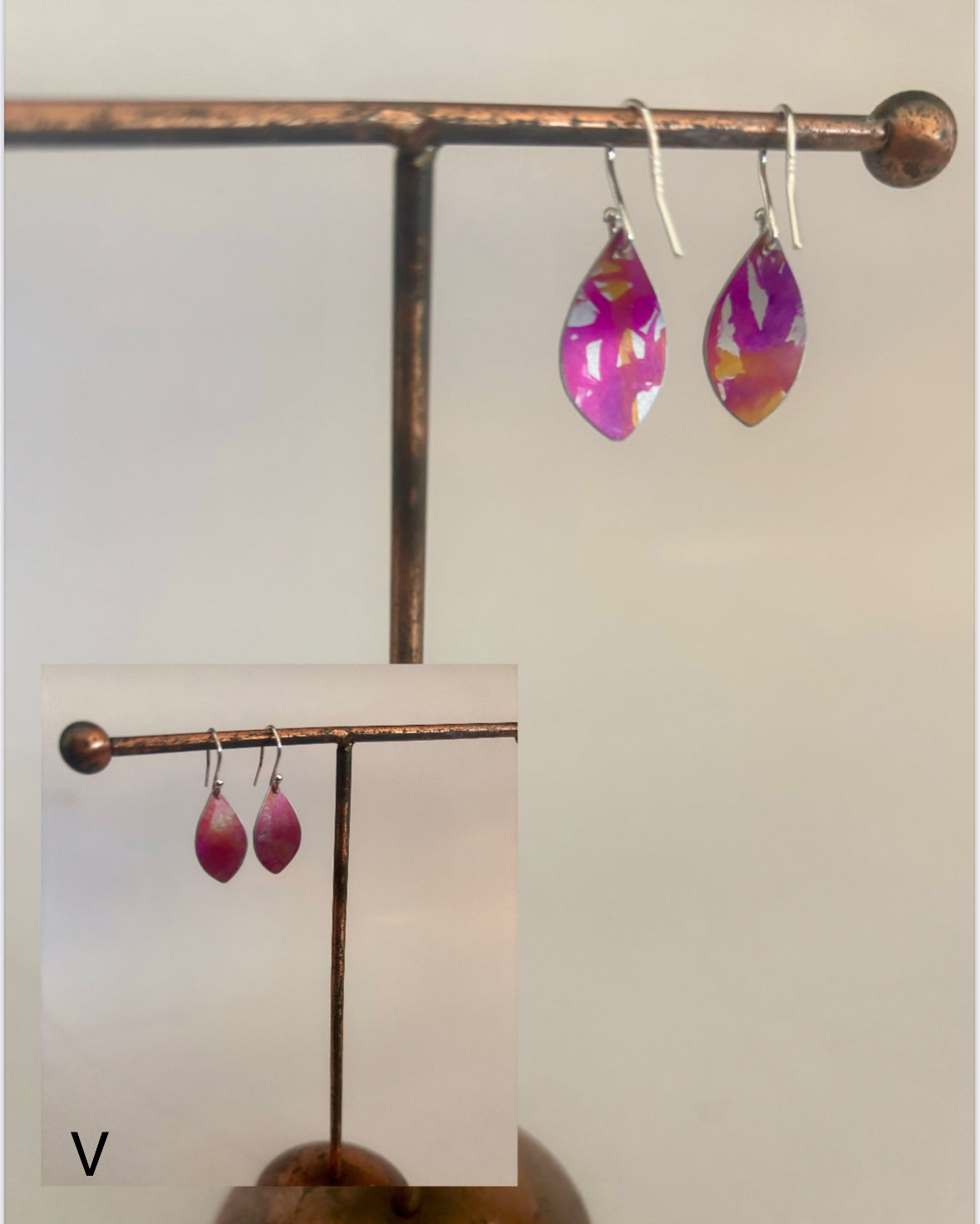 Dilkes-Hoffman Anodised Aluminium Earrings - small