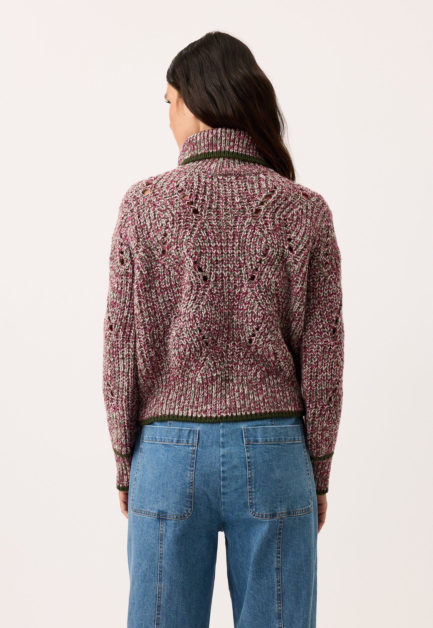 Nancybird Cara Roll Neck Knit - Blushwood