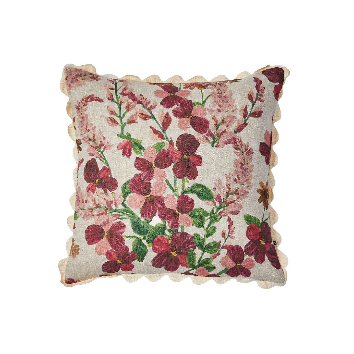 Bonnie and Neil Cushion - Lupin multi 50cm