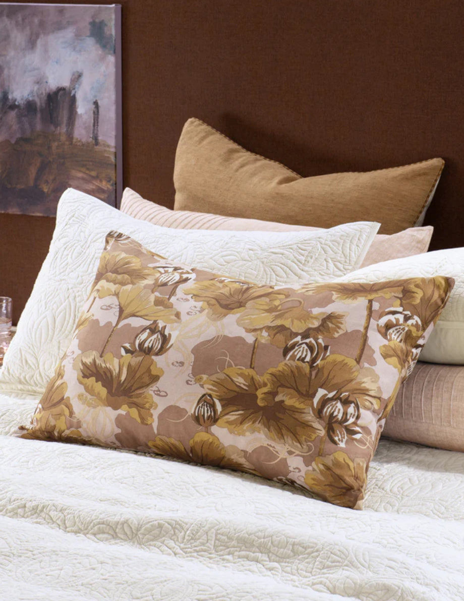 Bianca Lorenne Water Lilly Standard Pillowcase Pair