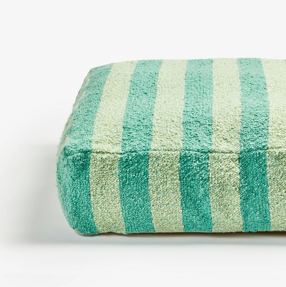 Bonnie and Neil Boucle Stripe Floor Cushion