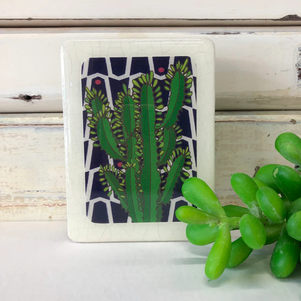 Lost & Found Art Co - Leafy Cactus