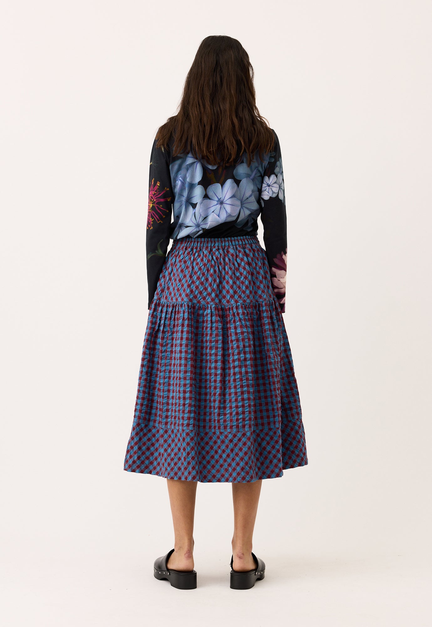 Nancybird Leni Skirt - Dusk Check