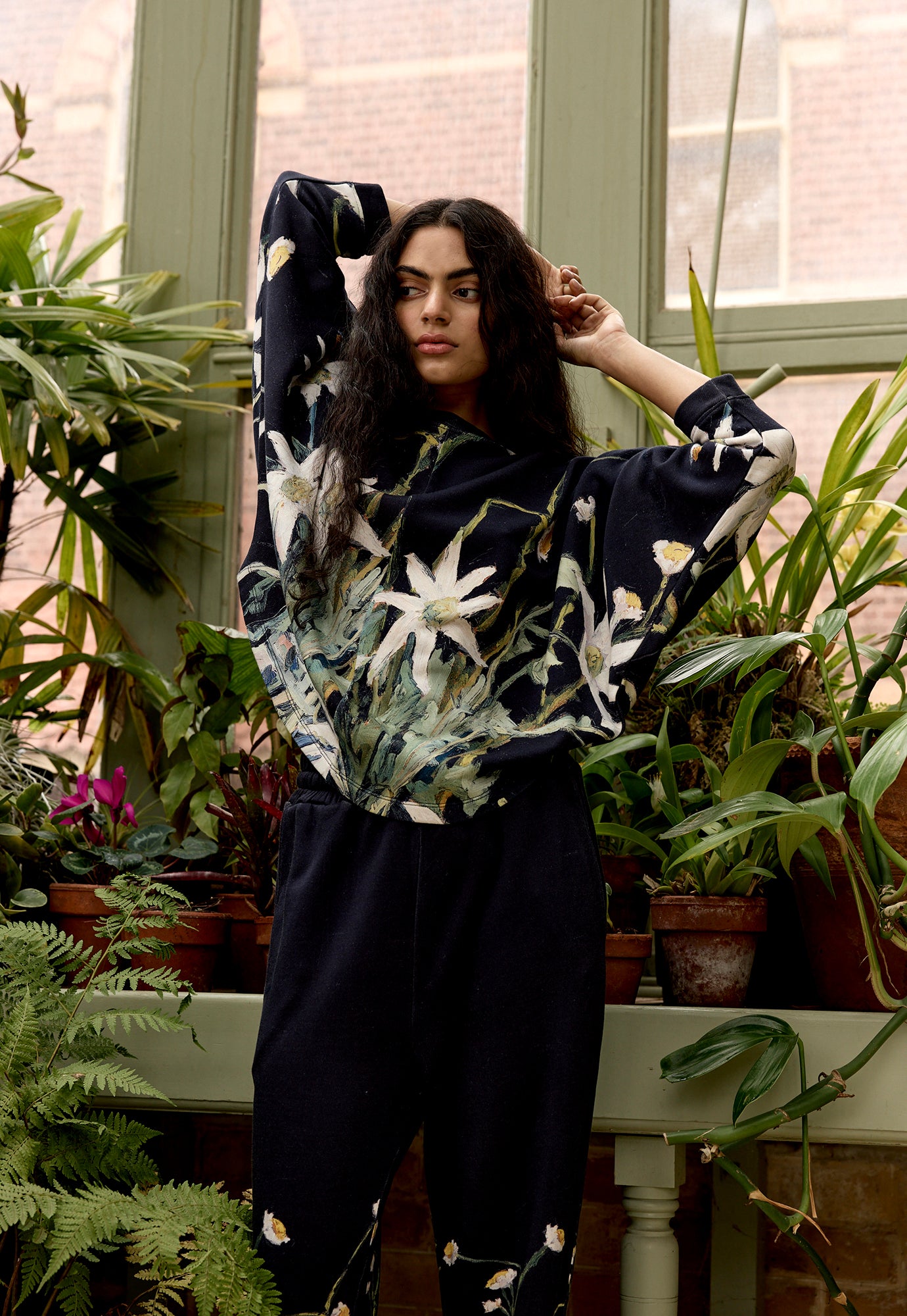 Nancybird Dahlia Batwing Sweater - Still Life