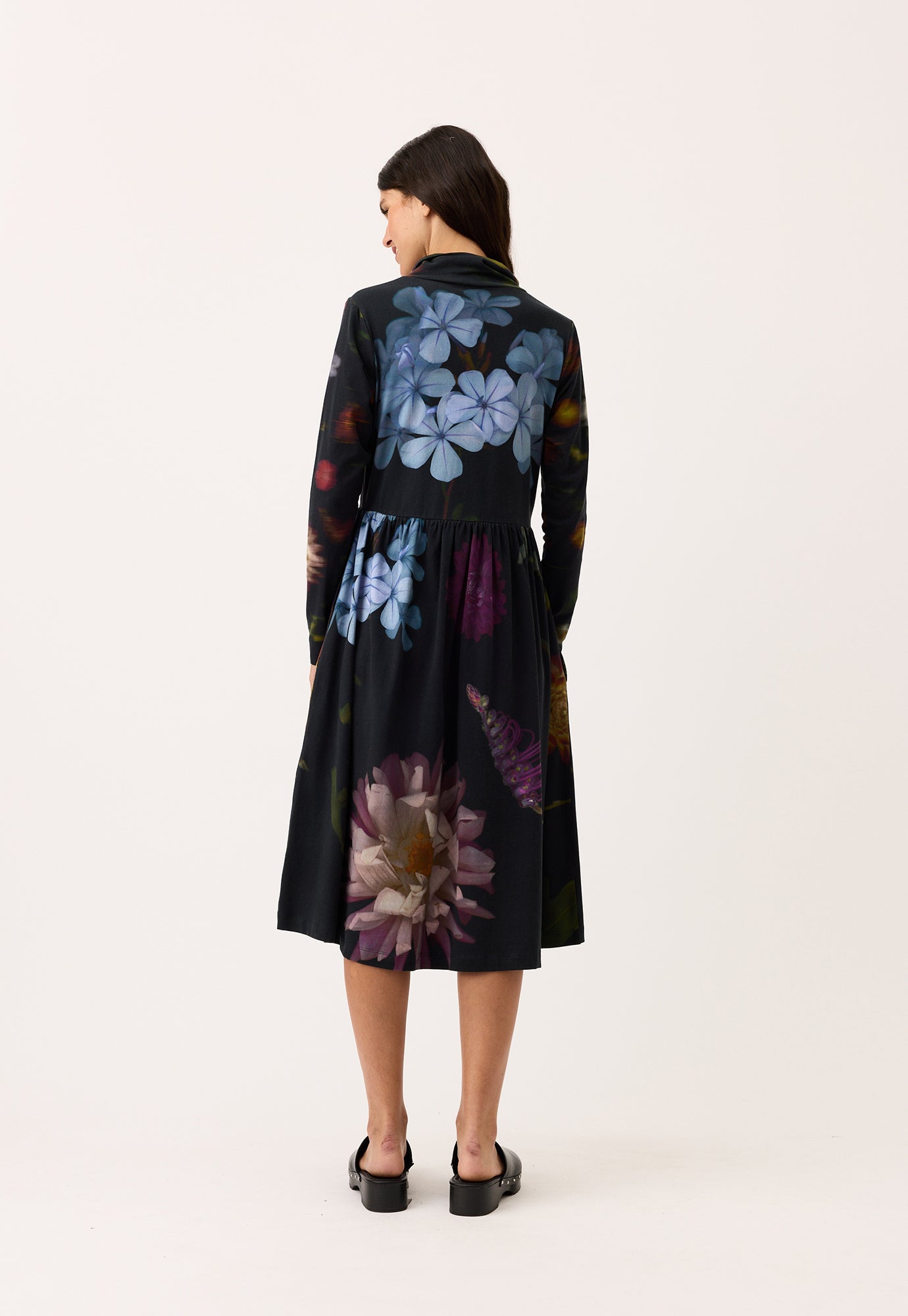 Nancybird Posy Skivvy Dress - Floratone