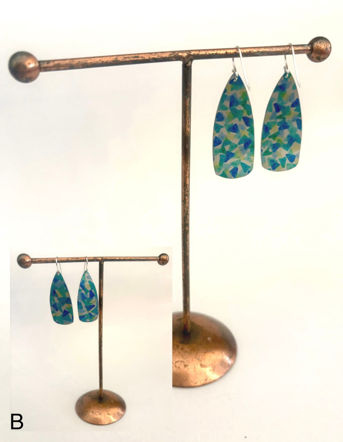 Dilkes-Hoffman Anodised Aluminium Earrings - large