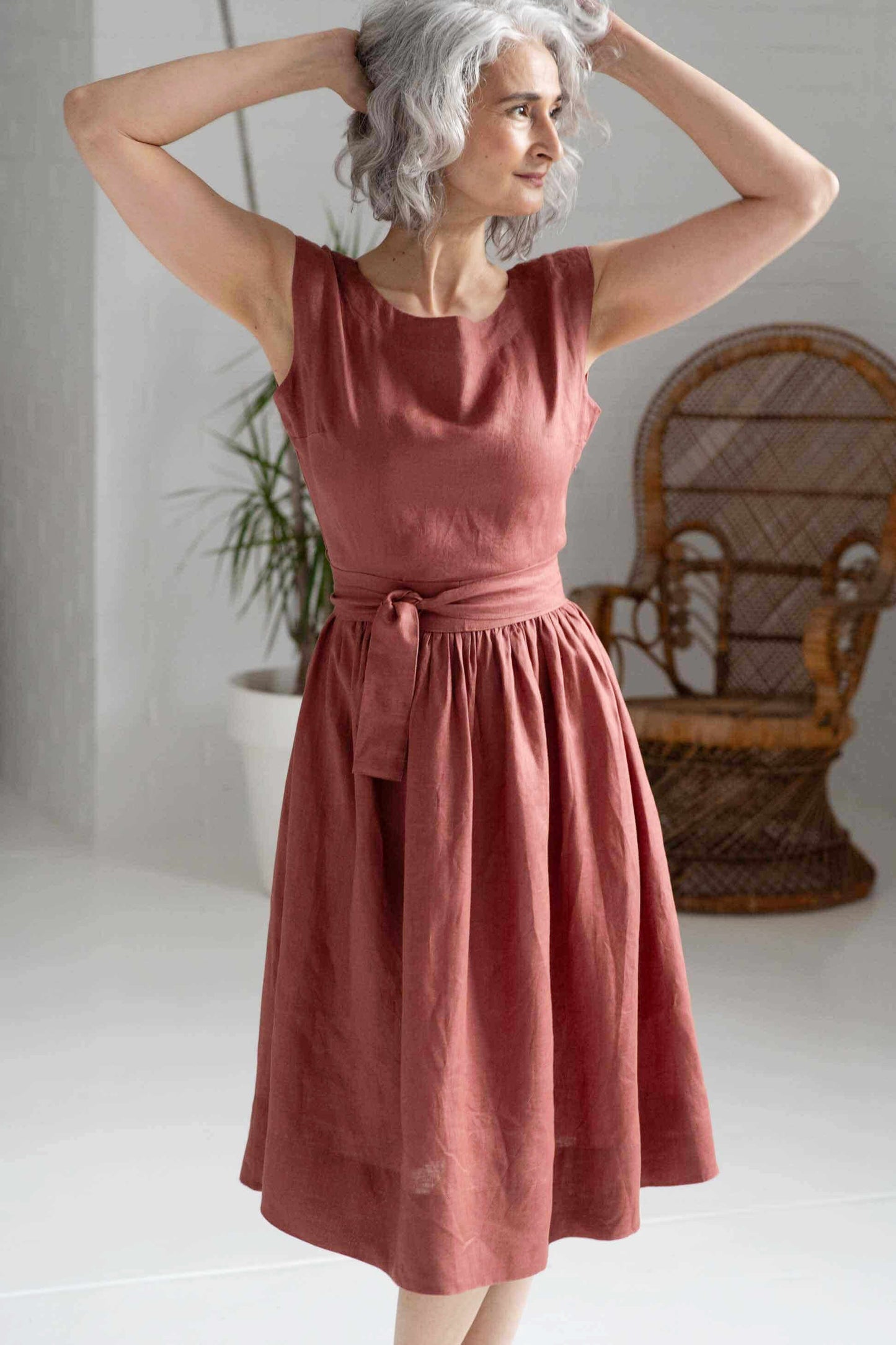 Lazybones Jane Dress - Copper