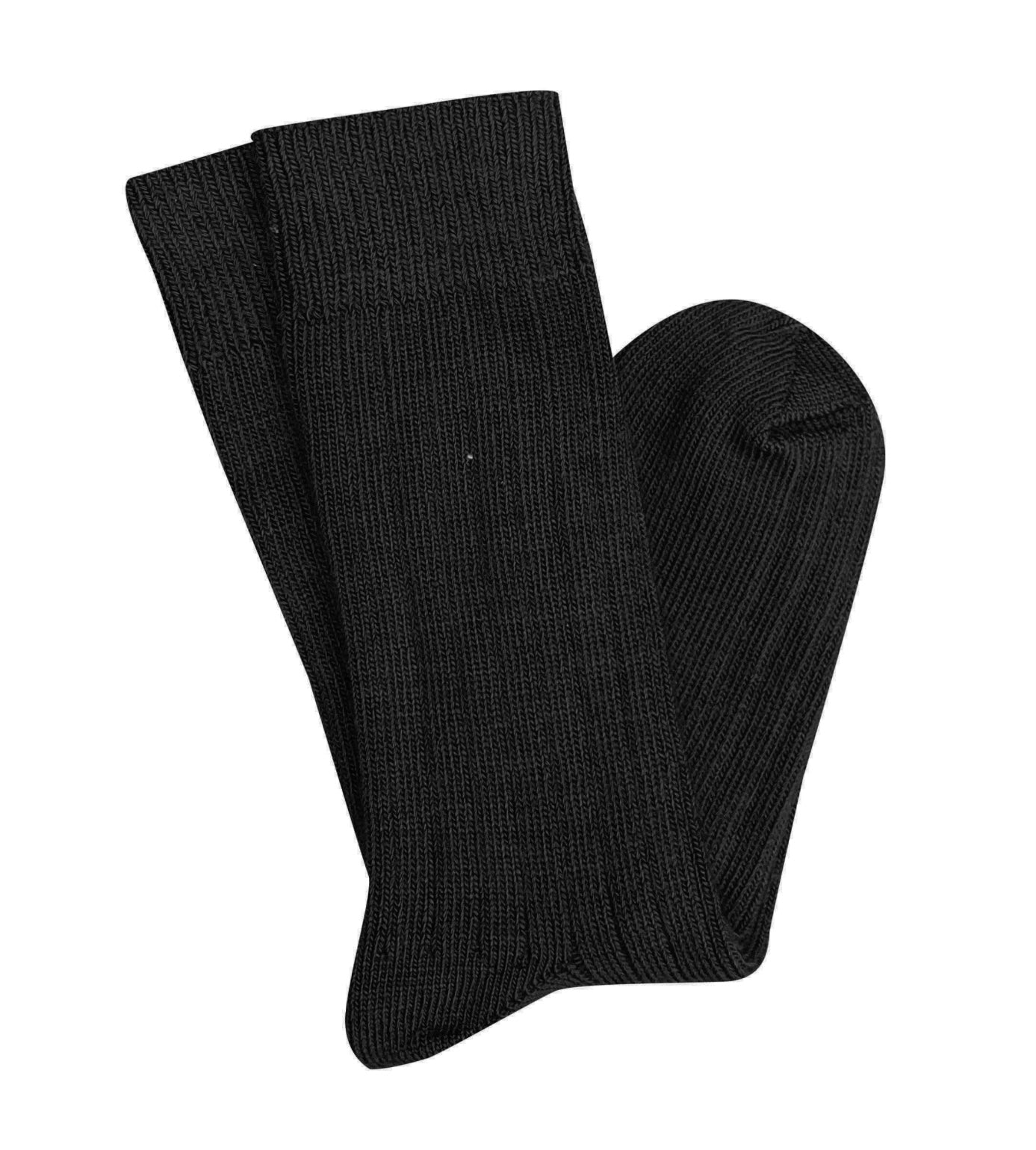 Tightology Short Ribbed Wool Socks