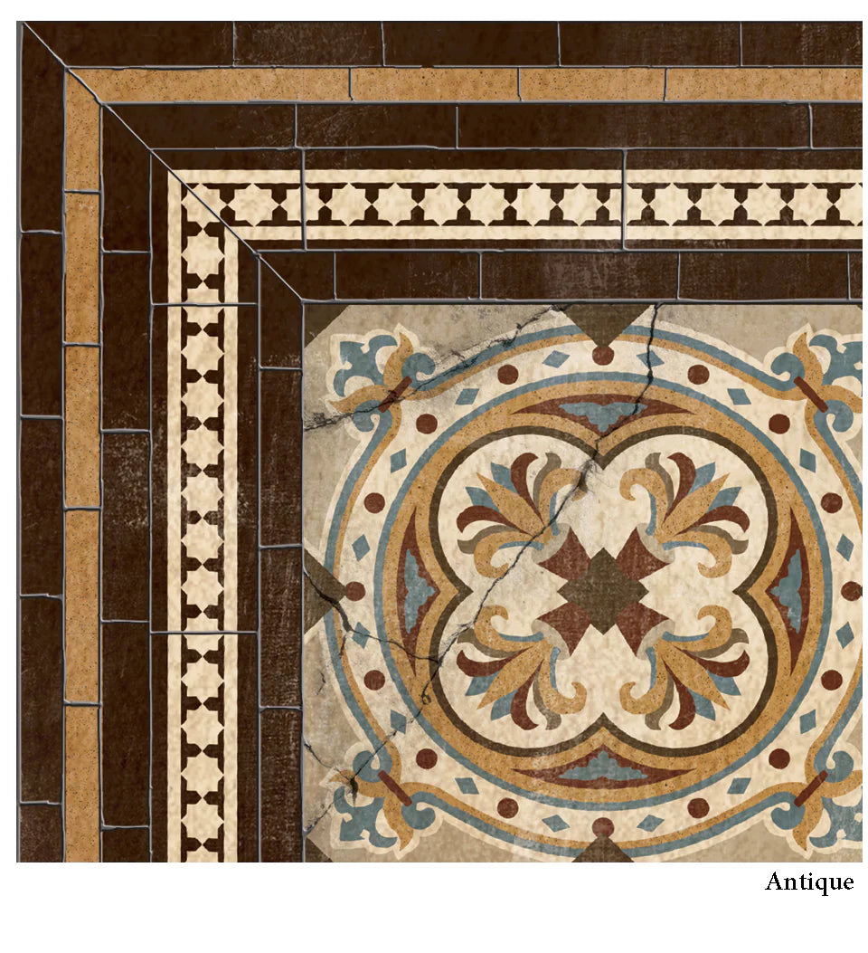 Beija Flor - Rome Vinyl Rug (220cm x 140cm)