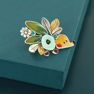 Taratata Jewellery - Mini Blue Brooch