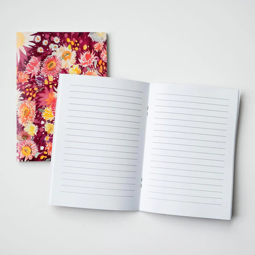 Natalie Martin Ruled/Blank A5 notebook
