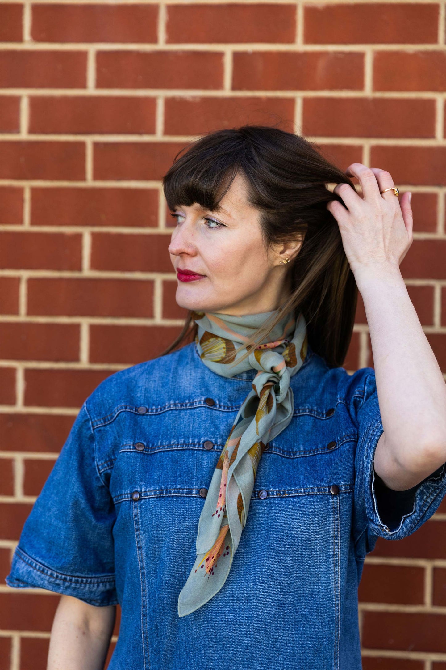 Dana Kinter Silk Chiffon Scarf - The Small Things
